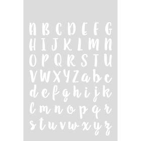 Schablone Schreibschrift 18,5x24,5cm selbstklebend Schablone Schreibschrift 18,5x24,5cm selbstklebend von Rico Design