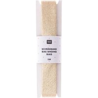Schrägband gold 2cmx3m Schrägband gold 2cmx3m von Rico Design