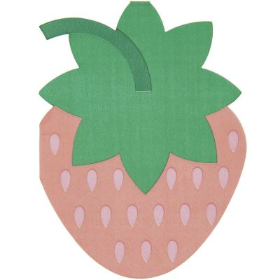 Servietten Erdbeere 12x16cm 20 Stück Servietten Erdbeere 12x16cm 20 Stück von Rico Design