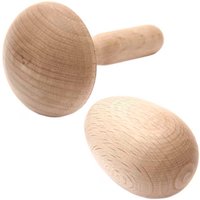 Set "Stopfpilz + Stopfei" natur, unlackiert Set "Stopfpilz + Stopfei" natur, unlackiert von Rico Design