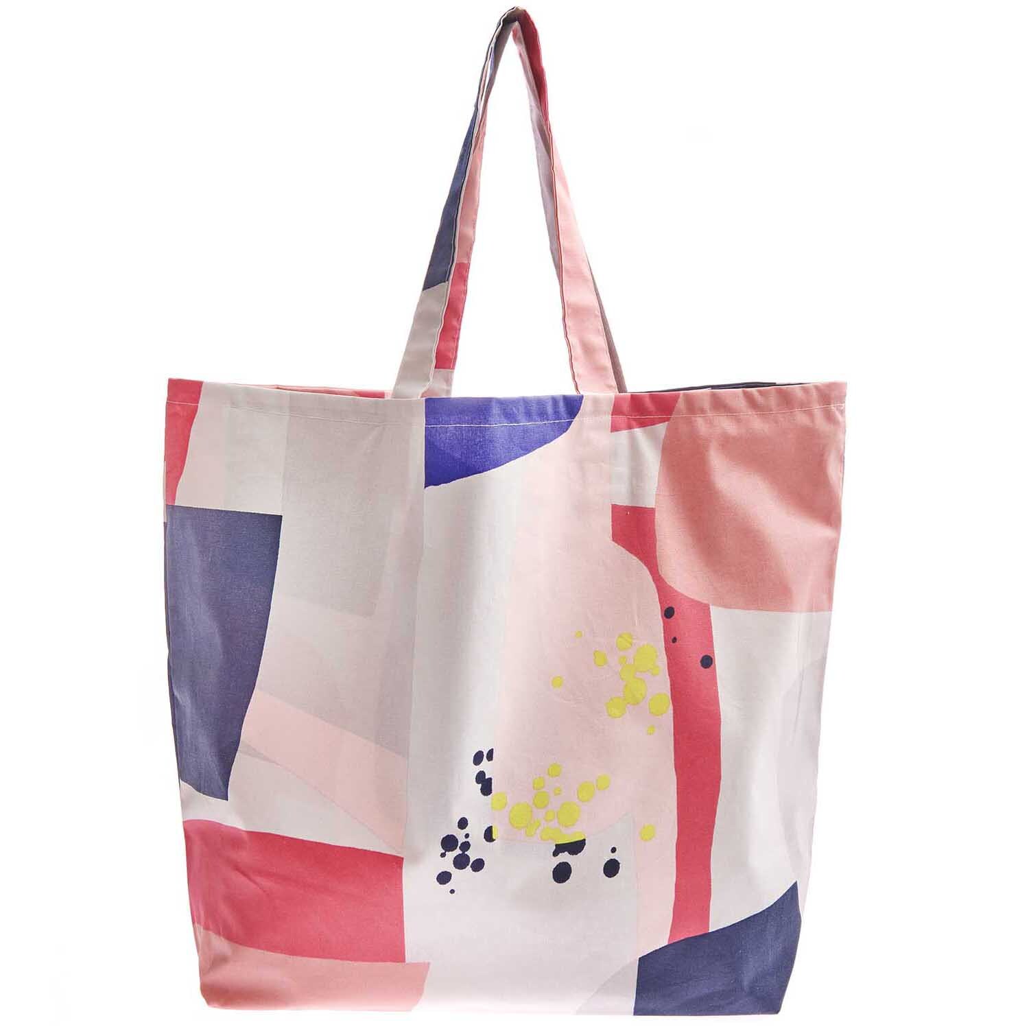 Shopper Okina Hana hellgrau 41x55x19cm von Rico Design