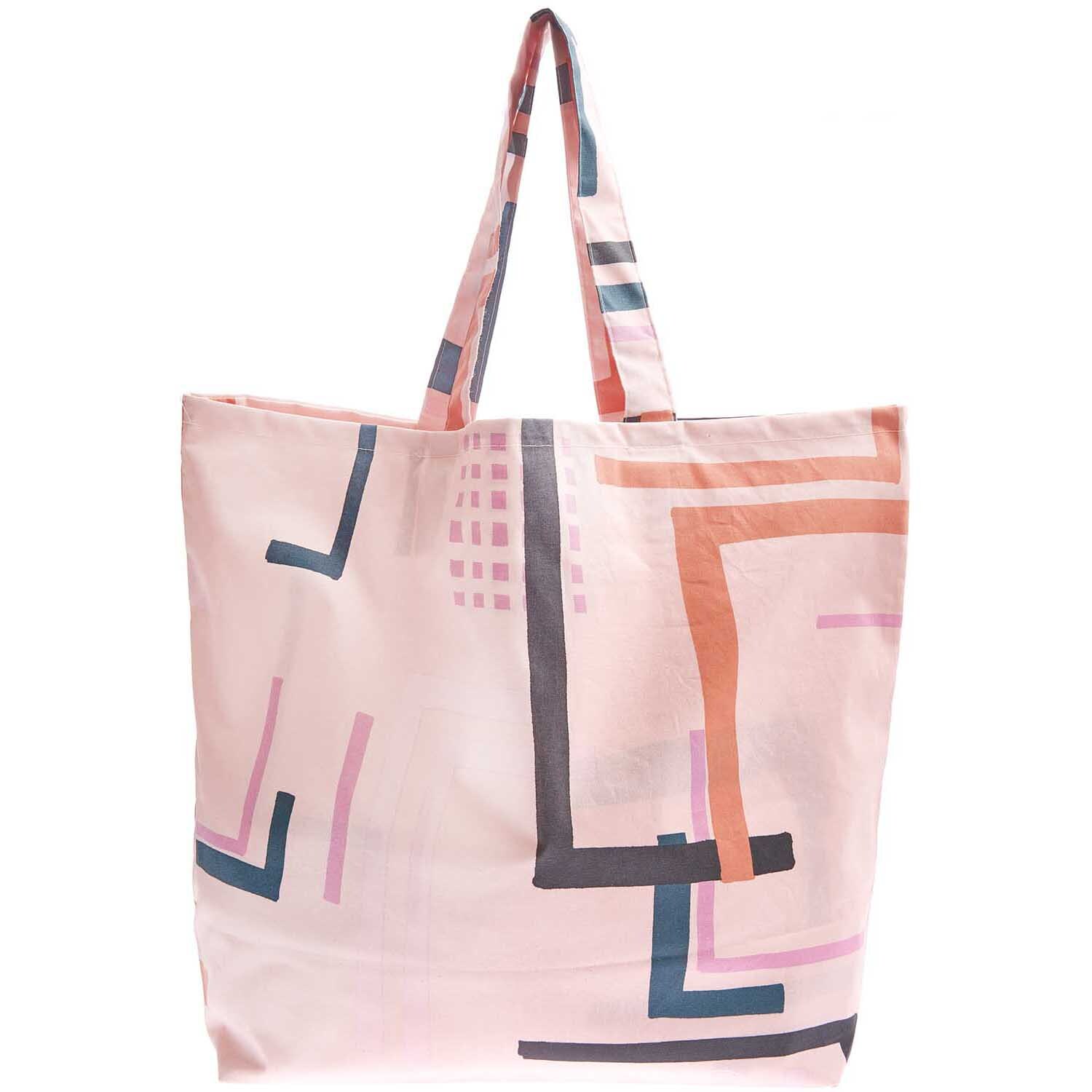 Rico Design Shopper Okina Hana rosa 41x55x19cm von Rico Design