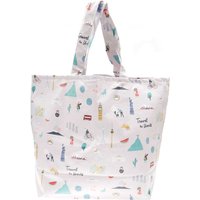Rico Design Shopper Travel the World flieder 41x55x19cm von Rico Design