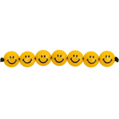Smiley® Originals Perlen linsenförmig gelb 9x4mm 35 Stück Smiley® Originals Perlen linsenförmig gelb 9x4mm 35 Stück von Rico Design