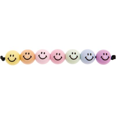 Smiley® Originals Perlen rund rainbow pastell 10mm 21 Stück Smiley® Originals Perlen rund rainbow pastell 10mm 21 Stück von Rico Design