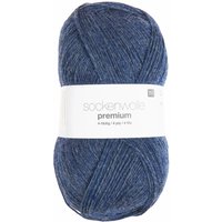 Rico Design Sockenwolle Premium 4-fädig Blau Rico Design Sockenwolle Premium 4-fädig Blau von Rico Design