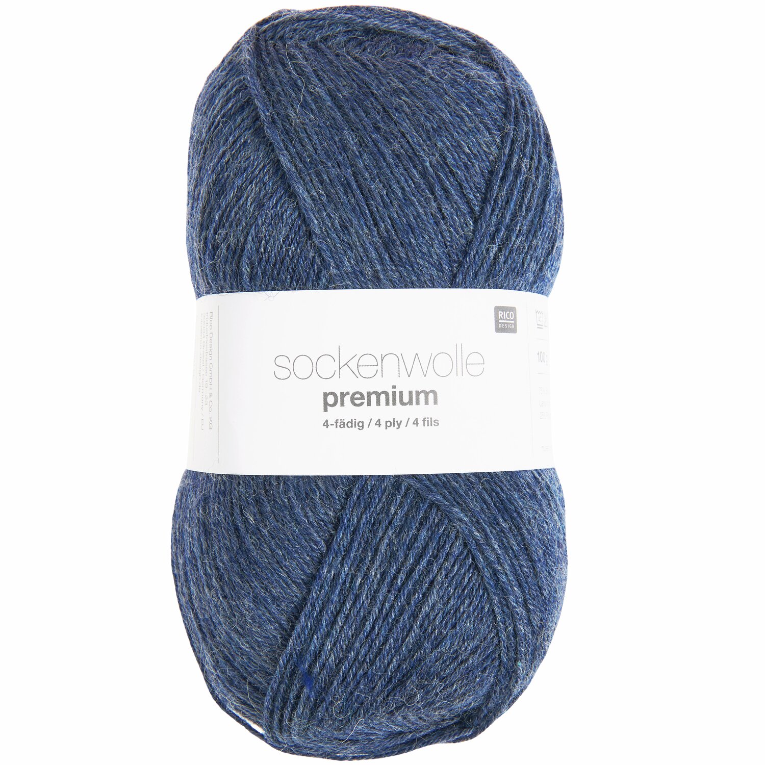 Rico Design Sockenwolle Premium 4-fädig Blau Rico Design Sockenwolle Premium 4-fädig Blau von Rico Design