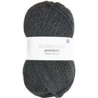 Rico Design Sockenwolle Premium 4-fädig Grau von Rico Design