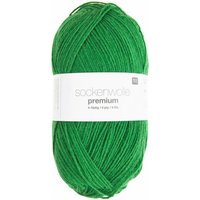 Rico Design Sockenwolle Premium 4-fädig Grün von Rico Design