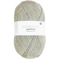 Rico Design Sockenwolle Premium 4-fädig Hellgrau Rico Design Sockenwolle Premium 4-fädig Hellgrau von Rico Design