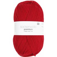 Rico Design Sockenwolle Premium 4-fädig Rot von Rico Design