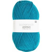 Rico Design Sockenwolle Premium 4-fädig Türkis Rico Design Sockenwolle Premium 4-fädig Türkis von Rico Design
