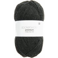 Rico Design Sockenwolle Premium 6-fädig Anthrazit Rico Design Sockenwolle Premium 6-fädig Anthrazit von Rico Design