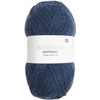 Rico Design Sockenwolle Premium 6-fädig Blau von Rico Design