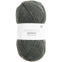 Rico Design Sockenwolle Premium 6-fädig Grau von Rico Design