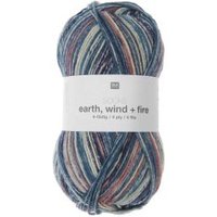 Socks Earth + Wind + Fire 4-fägig von Rico Design