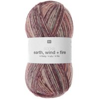 Socks Earth + Wind + Fire 4-fägig von Rico Design