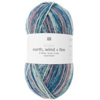 Socks Earth + Wind + Fire 6-fädig von Rico Design