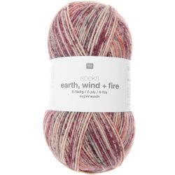 Socks Earth + Wind + Fire 6-fädig von Rico Design