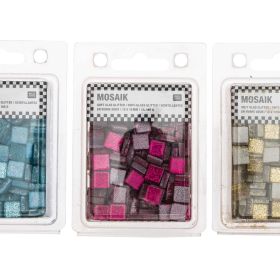 Soft-Glas Mosaiksteine Glitter 185g von Rico Design