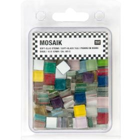 Soft-Glas Mosaiksteine Mix 185g von Rico Design