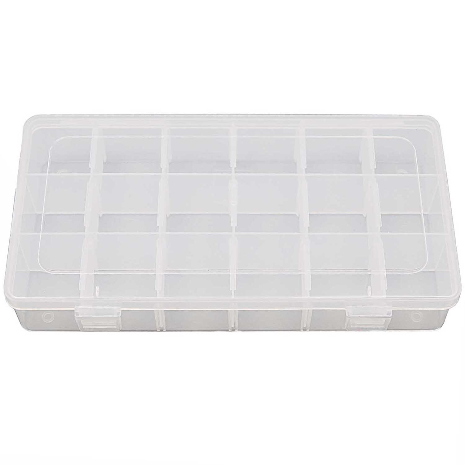Sortierbox mit 18 Fächern 23,5x12,8x4,3cm Sortierbox mit 18 Fächern 23,5x12,8x4,3cm von Rico Design