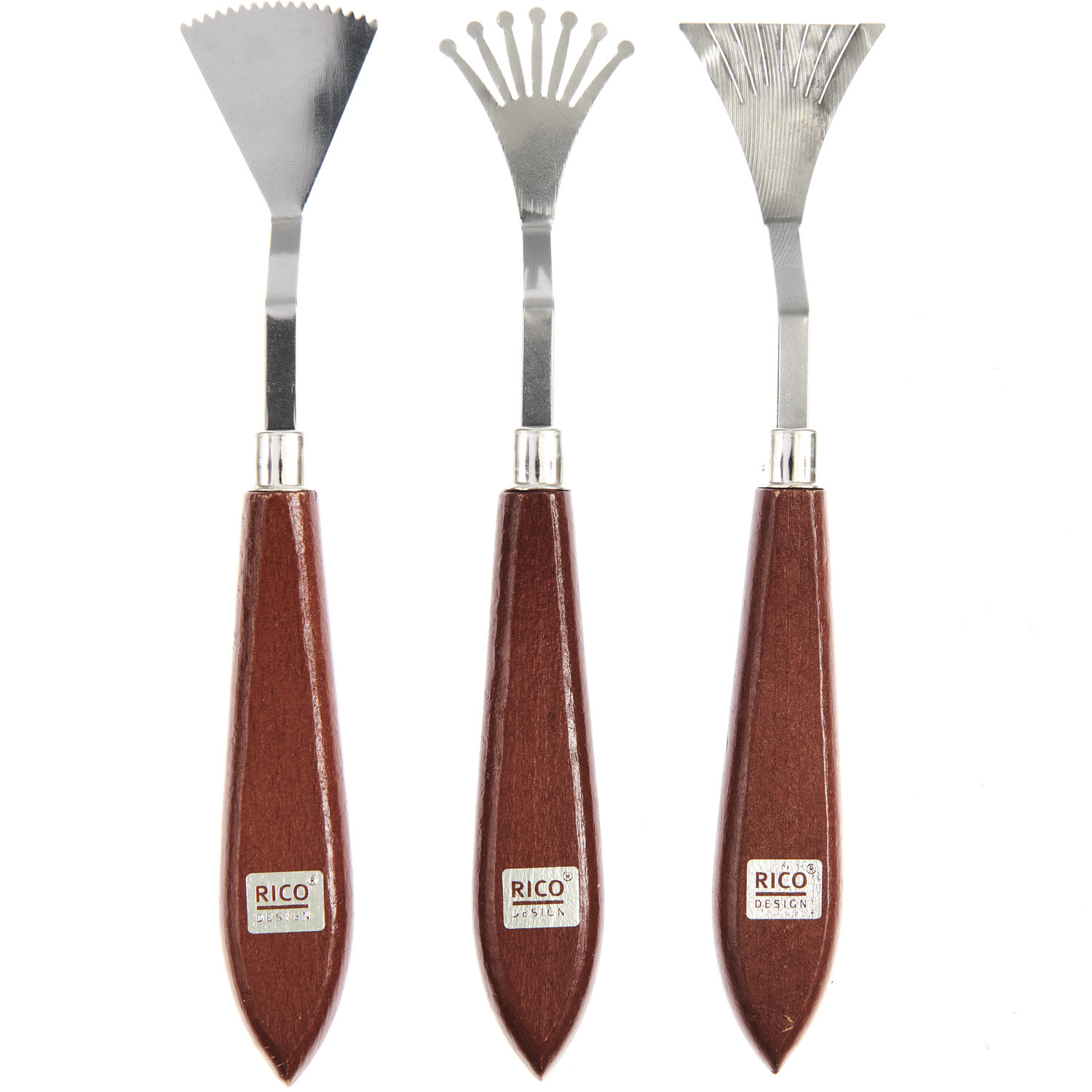Spachtel rund 3er Set von Rico Design
