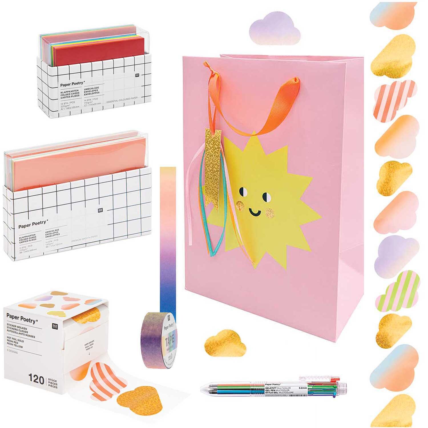 Stationery Set Over The Rainbow von Rico Design