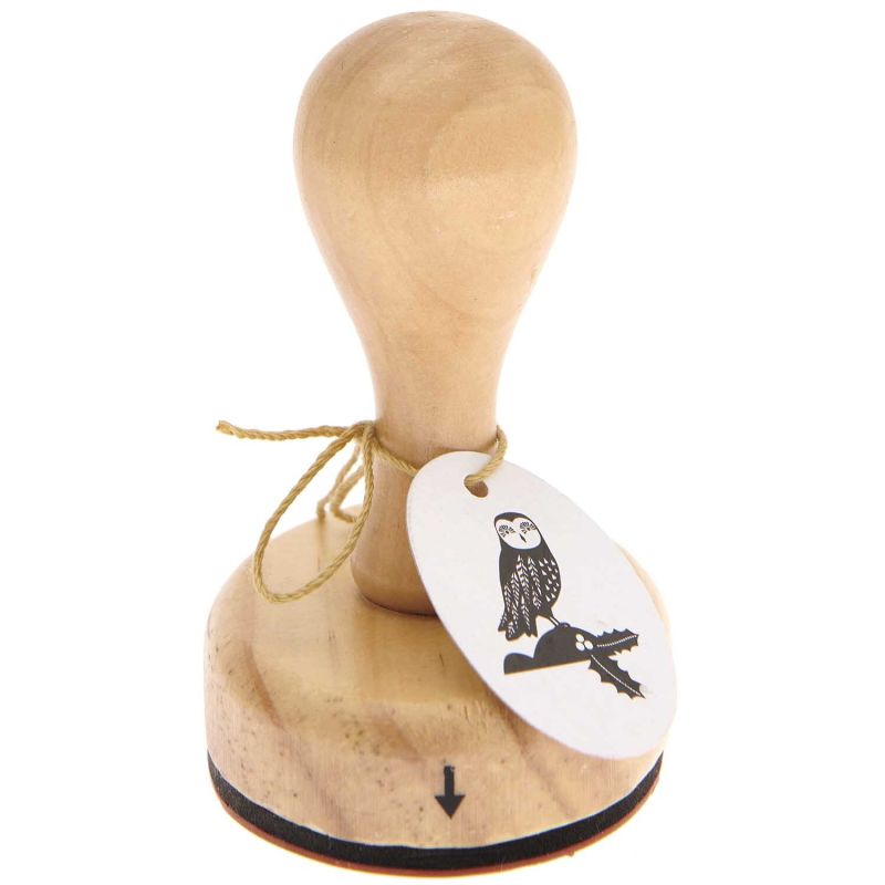 Stempel Eule 5x7cm oval Stempel Eule 5x7cm oval von Rico Design