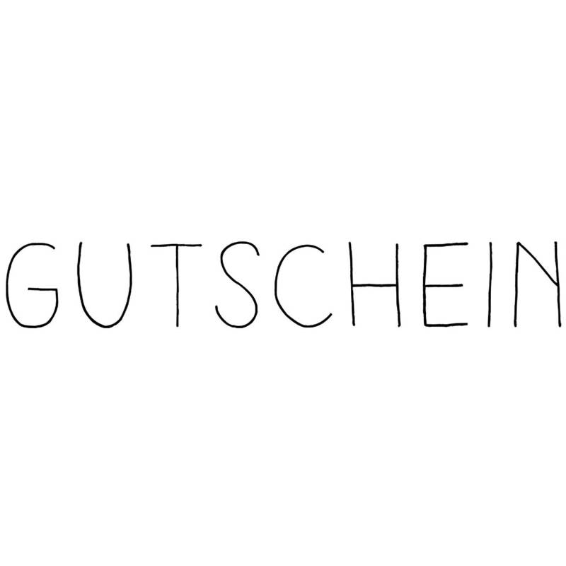 Stempel Gutschein 7,5x2cm von Rico Design