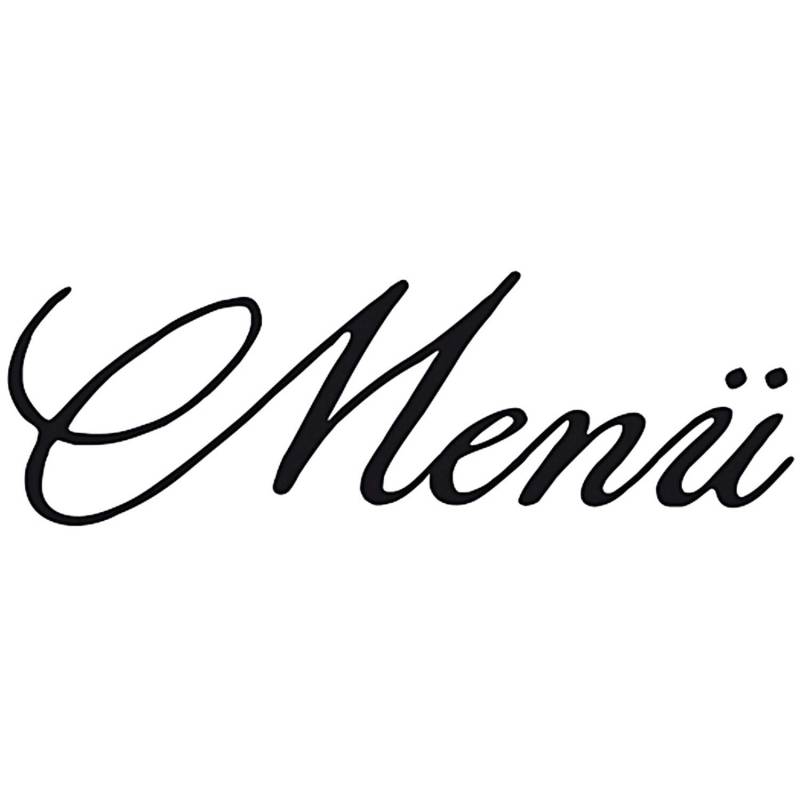 Stempel Menü 3 4,5x2cm von Rico Design