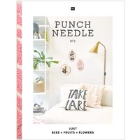 Stickbuch Punch Needle No. 6 Just Bees + Fruits + Flowers Stickbuch Punch Needle No. 6 Just Bees + Fruits + Flowers von Rico Design