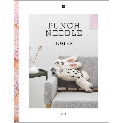 Stickbuch Punch Needle No.2 Bunny Hop von Rico Design