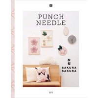 Stickbuch Punch Needle Nr. 5 Sakura Sakura Stickbuch Punch Needle Nr. 5 Sakura Sakura von Rico Design