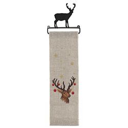 Stickpackung Behang Hirsch 10x32cm von Rico Design