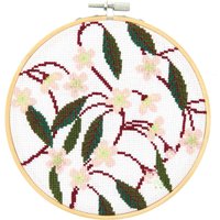 Stickpackung Bild Kirschblüten Bild Ø15cm von Rico Design