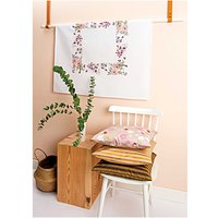 Stickpackung Decke Vogel 90x90cm von Rico Design