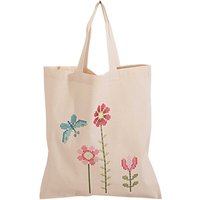 Stickpackung Tasche Blüten 38x45cm Stickpackung Tasche Blüten 38x45cm von Rico Design