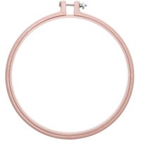 Stickring aus Kunststoff puder 17,8cm Stickring aus Kunststoff puder 17,8cm von Rico Design