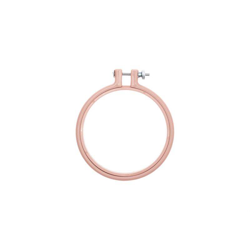 Stickring aus Kunststoff rosa 10,1cm von Rico Design