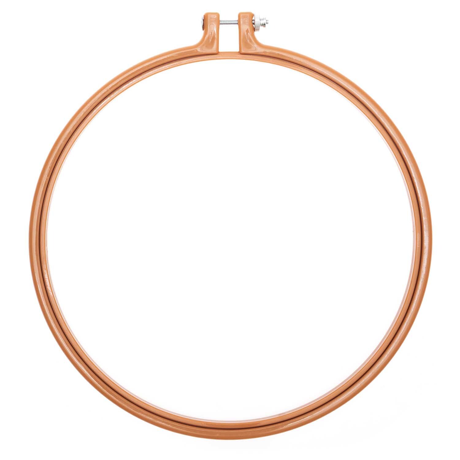 Stickring aus Kunststoff senf 22,8cm Stickring aus Kunststoff senf 22,8cm von Rico Design