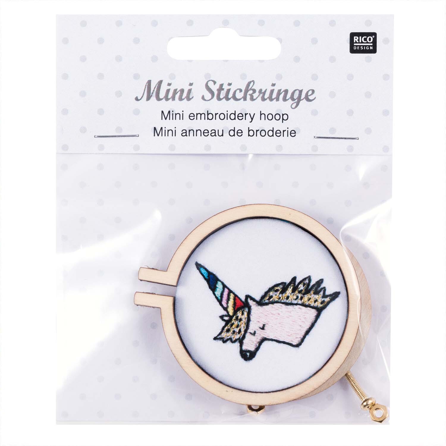 Rico Design Stickring mini rund 1 Stück Rico Design Stickring mini rund 1 Stück von Rico Design