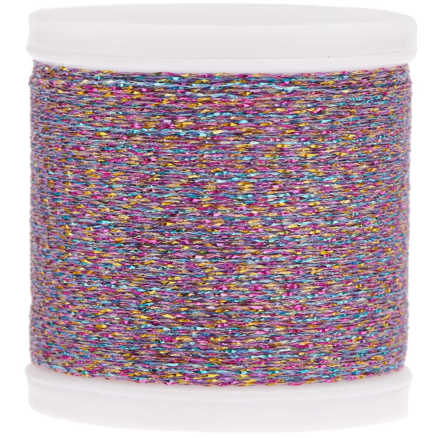 Sticktwist Metallic No. 40 Rainbow 200m von Rico Design