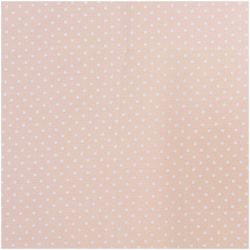 Stoff Punkte klein apricot-weiß 140cm Stoff Punkte klein apricot-weiß 140cm von Rico Design