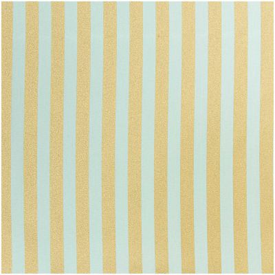 Stoff Streifen mint-gold 140cm Stoff Streifen mint-gold 140cm von Rico Design