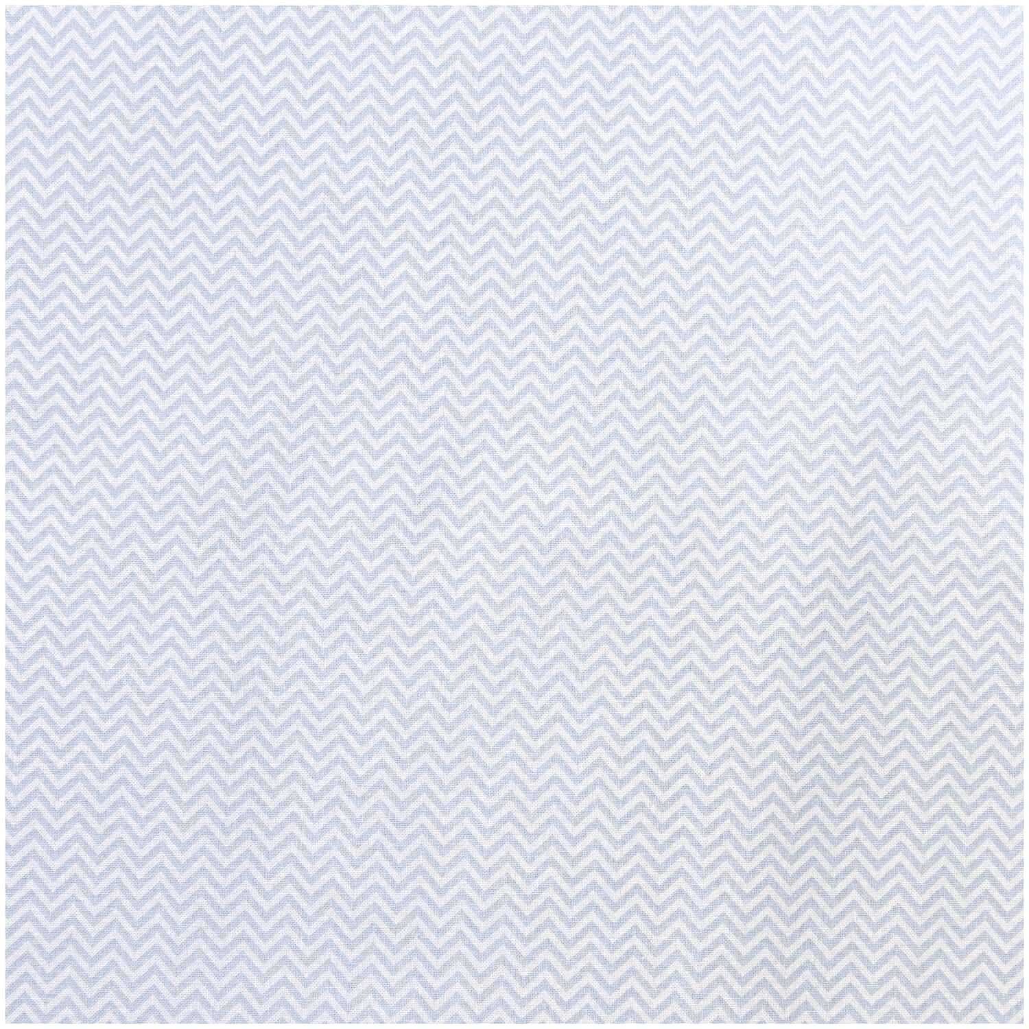 Stoff Zickzack grau 50x160cm Stoff Zickzack grau 50x160cm von Rico Design