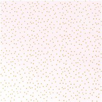 Stoff rosa Punkte gold 140cm Stoff rosa Punkte gold 140cm von Rico Design