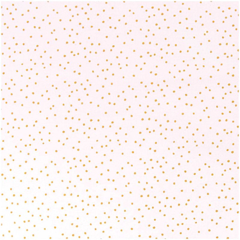 Stoff rosa Punkte gold 140cm Stoff rosa Punkte gold 140cm von Rico Design