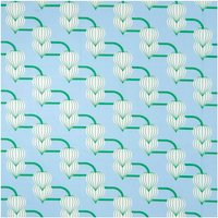 Stoffabschnitt Baumwoll-Popelin blau Knospen 50x140cm Stoffabschnitt Baumwoll-Popelin blau Knospen 50x140cm von Rico Design