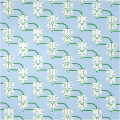 Stoffabschnitt Baumwoll-Popelin blau Knospen 50x140cm Stoffabschnitt Baumwoll-Popelin blau Knospen 50x140cm von Rico Design